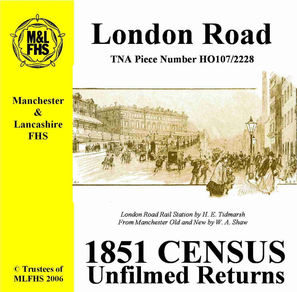 1851 Census Returns for London Road