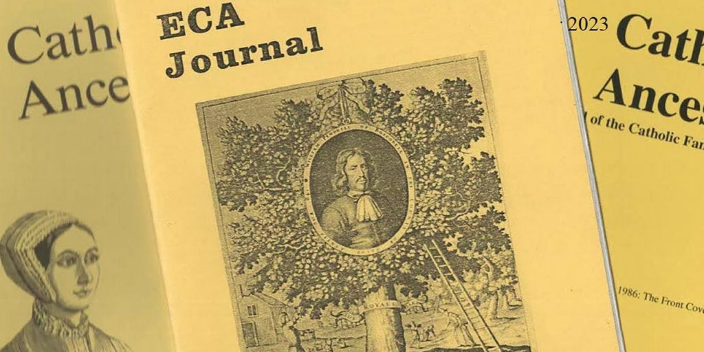 Catholic Ancestor Volume 18 Number 1 (April 2020)