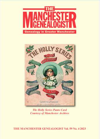 The Manchester Genealogist  Vol 59 No 4 2023