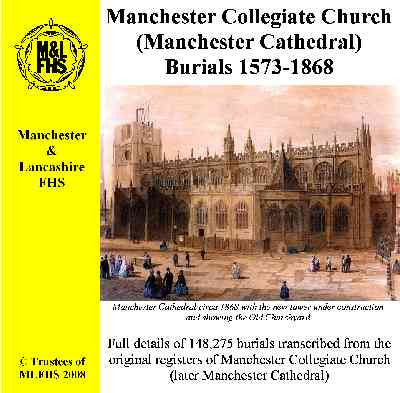 Manchester, Collegiate Church Burials 1573-1868